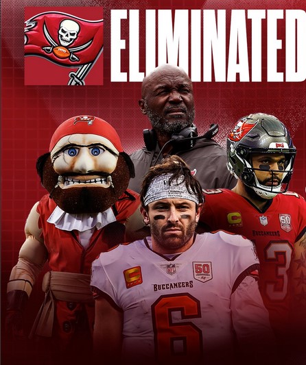 Bucs eliminated from playoff contention